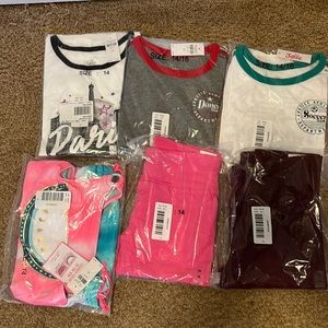NWT Brand New Justice Bundle! Size 14!